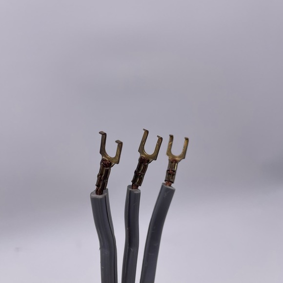 Range / Dryer Power Supply Cord 4 ft Model E72389-F Gray 3 Prong Replacement - Picture 3 of 5